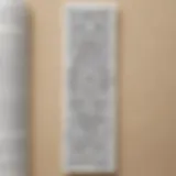 Intricately designed bookmark template for colouring