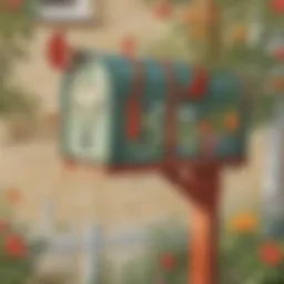 Delightful Mailbox Illustration