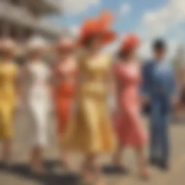 Exquisite Kentucky Derby Fashion Parade
