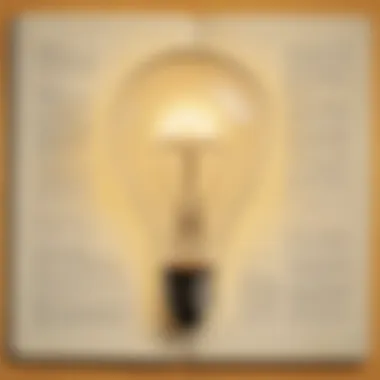 Unlocking Key Components and Practices for Educational Quality Illustration showing a light bulb symbolizing new ideas in education