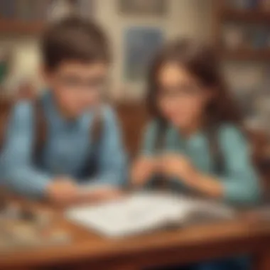 Child exploring curiosity through Kidlect's resources