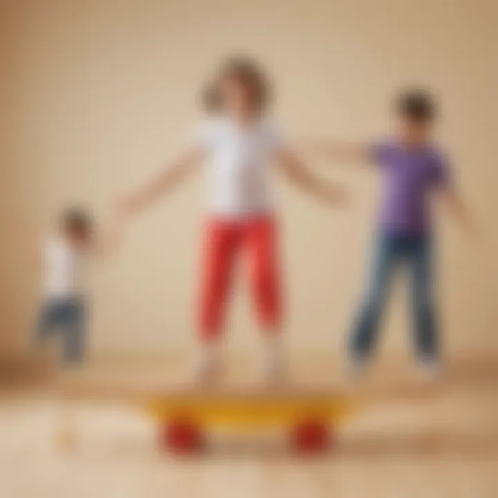 Kids Balancing and Coordination Game