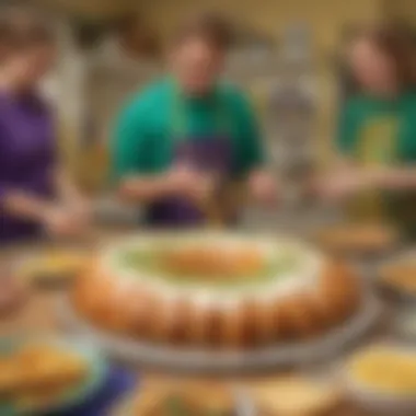 Engaging King Cake Baking Session Interactive Mardi Gras King Cake Lesson