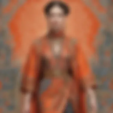 Fusion of Heritage and Contemporary Modern kleidung fashion runway