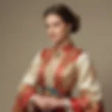 Elegant traditional kleidung attire
