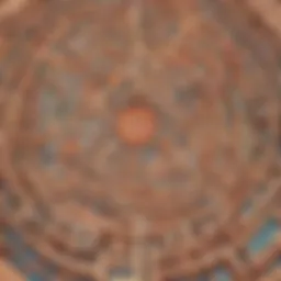 Illustration of a labyrinth symbolizing the complex journey of self-exploration