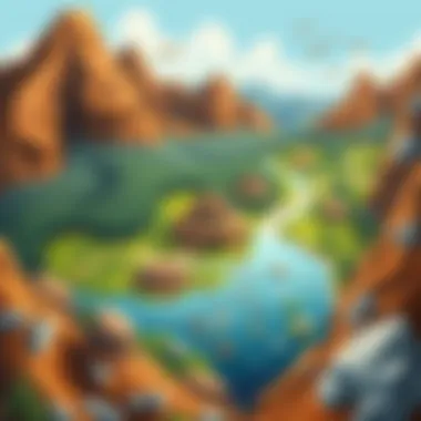 Diverse ecosystems through different geological periods