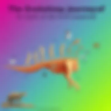 Evolution of various life forms across epochs