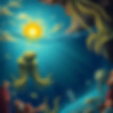 The emergence of life in primordial oceans