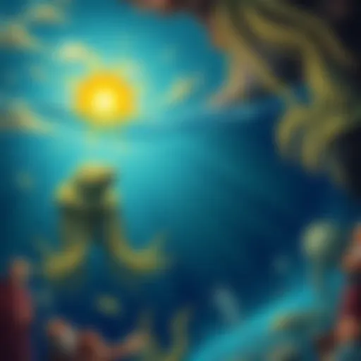 The emergence of life in primordial oceans