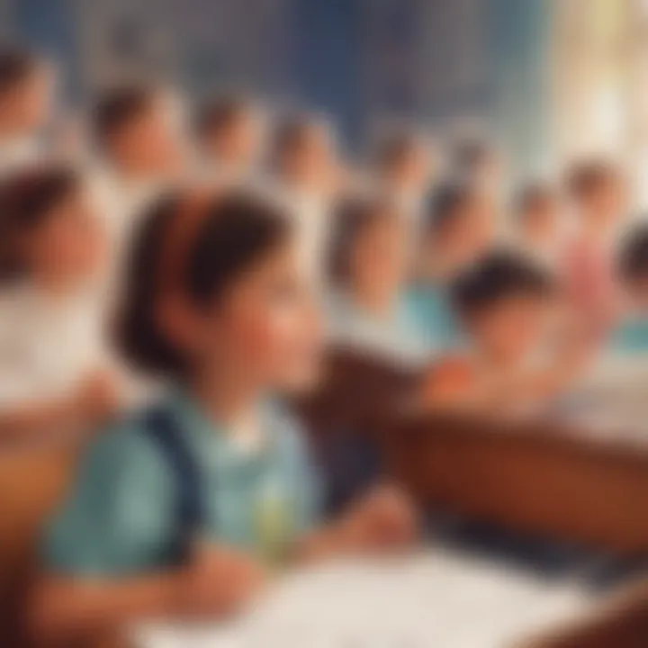 Young student listening to a symphony orchestra