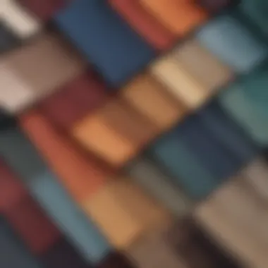 Luxurious Fabric Swatches in Primary Clothing Store