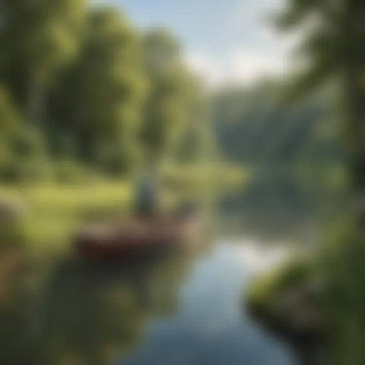 Serene Magnetic Fishing Spot
