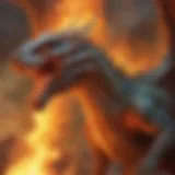 Majestic Fire-Breathing Dragon Artwork