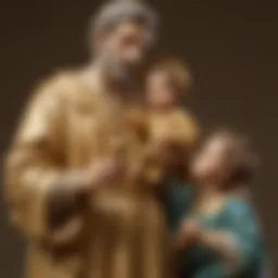 Majestic Statue of Saint Joseph