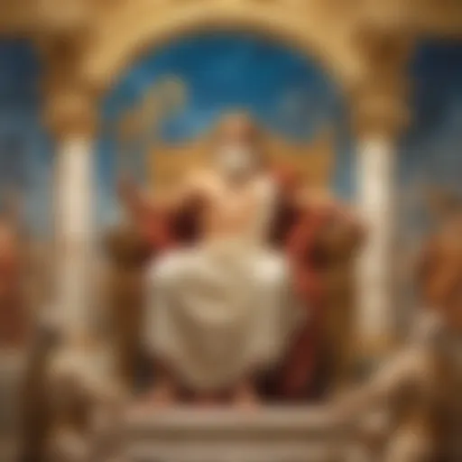 Majestic Zeus on His Throne in Olympus