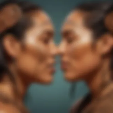 Maori Hongi Cultural Greeting