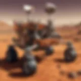 Mars Rover Exploration Vehicle