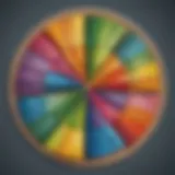 Illustration depicting the concept of fraction division