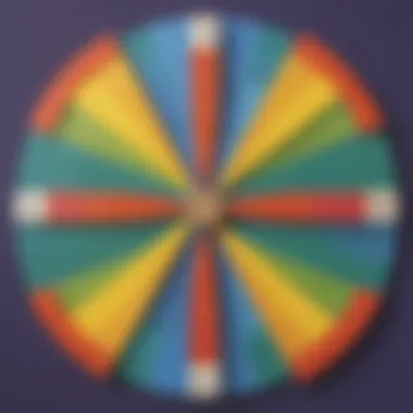 Visual depiction of fraction multiplication principles
