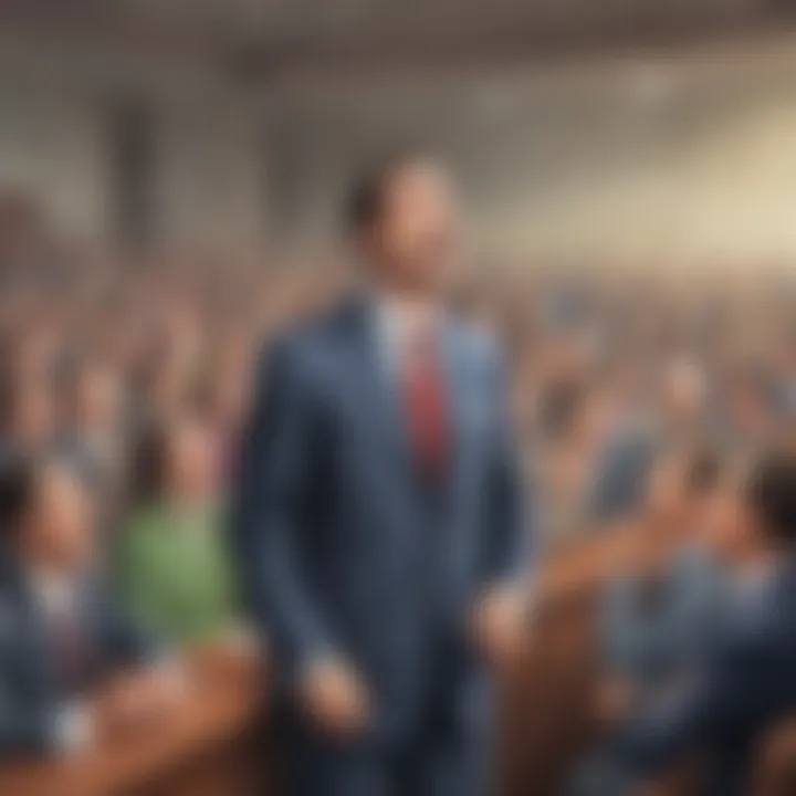 Overcoming stage fright in public speaking