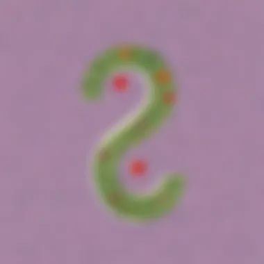 Delicate Punctuation Mark Art Artistic depiction of a delicate punctuation mark
