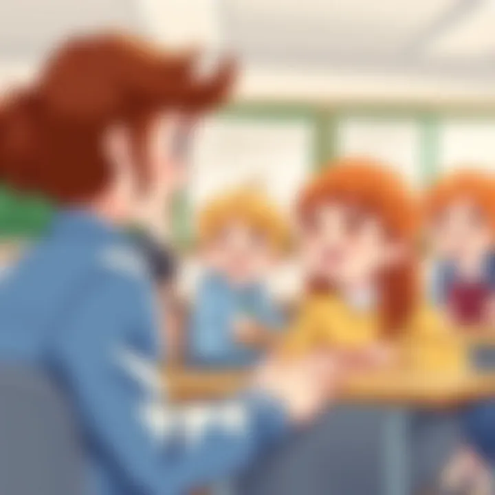 Children Learning Greetings in a Classroom