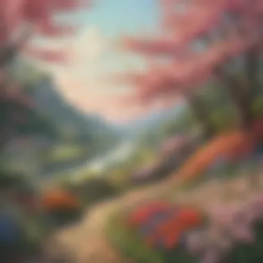 May: Blooming with Vibrant Splendor Vibrant Blooms of May Blossoms