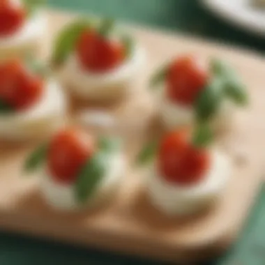 Mozzarella Basil Bliss Mini Caprese Bites