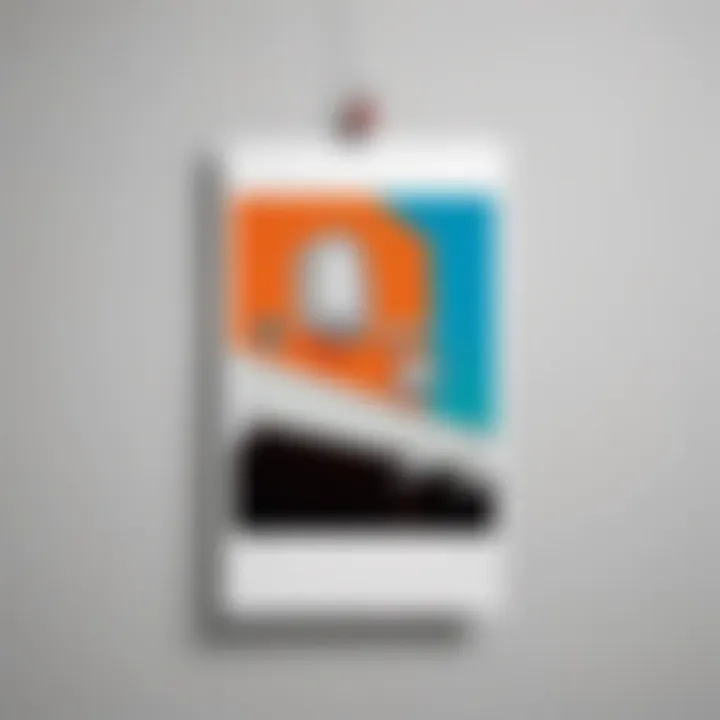 Minimalist Poster Clips in Modern Setting