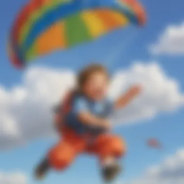 Motor Skills Mastery Parachute activity enhancing motor skills