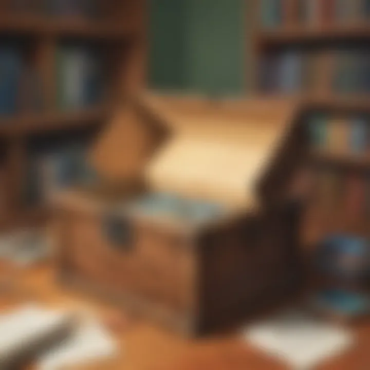Mystery Box Trivia Question Illustration