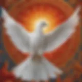 Mystical Dove Symbolizing Pentecost
