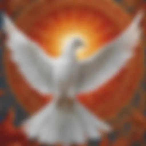 Mystical Dove Symbolizing Pentecost