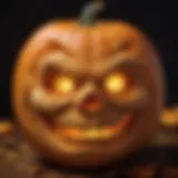 Mystical Jack-o'-lantern carving