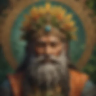 Ancient Deity of Nature Artwork Ancient Deity of Nature Artwork