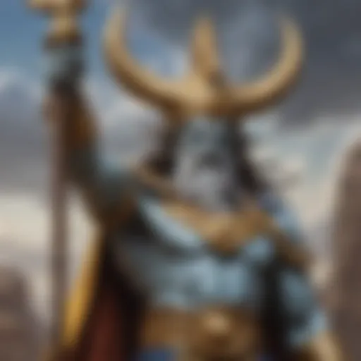 Mighty Thunder God Statue