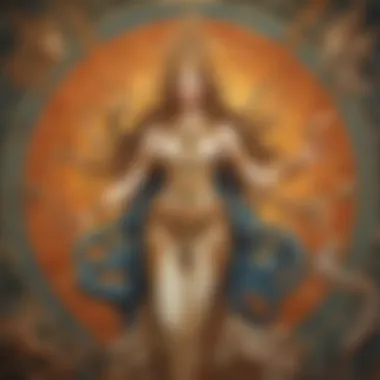 Mythical God and Goddesses Mural Mythical God and Goddesses Mural