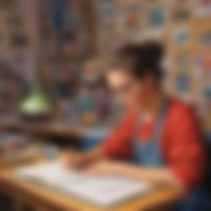 Artistic expression and creativity in youth projects