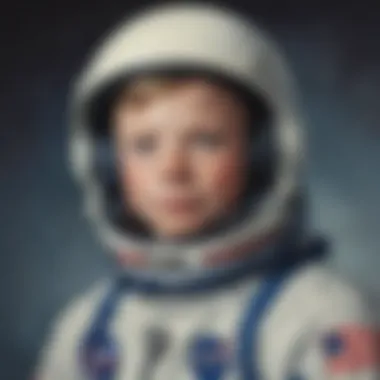 Neil Armstrong's childhood photo