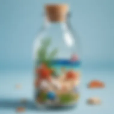Seaside Sensory Bottle for Cognitive Development Ocean-themed sensory bottle to enhance cognitive skills