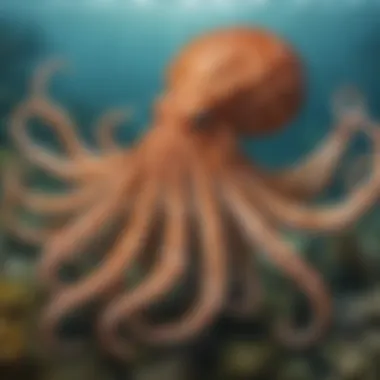 Mysterious Octopus: Camouflage Expert Octopus Demonstrating Adaptive Camouflage
