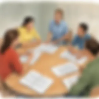 Effective Facilitation Techniques Educator facilitating a group discussion
