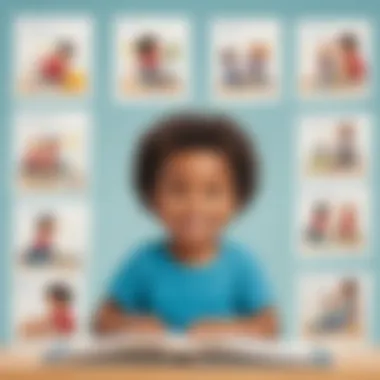 Empowering Visual Schedule for Preschooler Independence Illustration showcasing a preschooler's increased independence with the help of a visual schedule