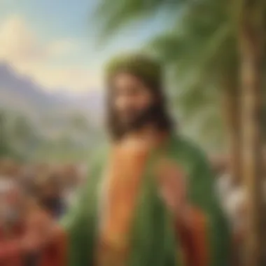 The Symbolic Meaning of Palm Sunday Palm Sunday Symbolism Illustration