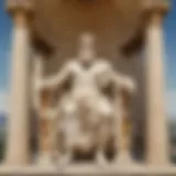 Majestic Zeus Statue at Mount Olympus