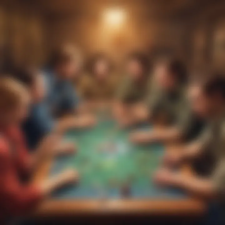 Players strategizing their next move in a competitive 'Would You Rather' match