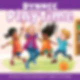 Dynamic playtime encouraging gross motor skills