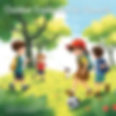 Outdoor Exploration for Growth Outdoor exploration fostering physical and cognitive growth