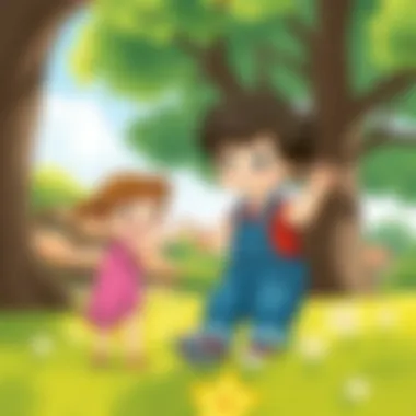 The Joy of Outdoor Play Child engaging in outdoor play